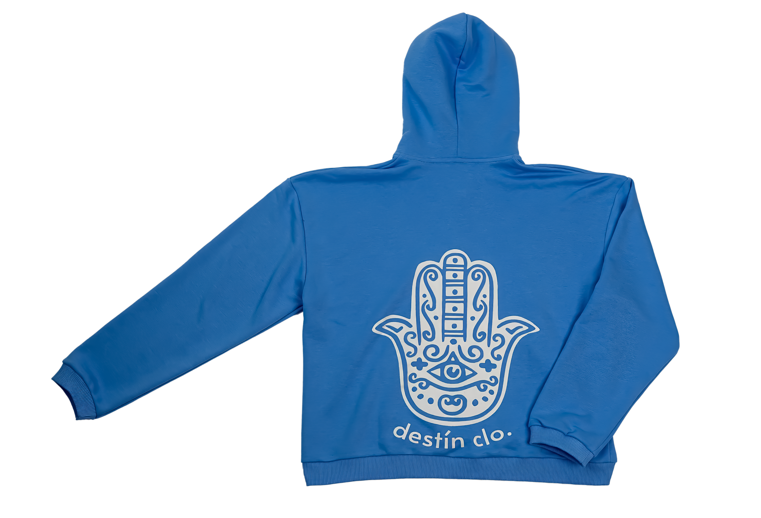 „BLUE FATIMA“ zip-hoodie