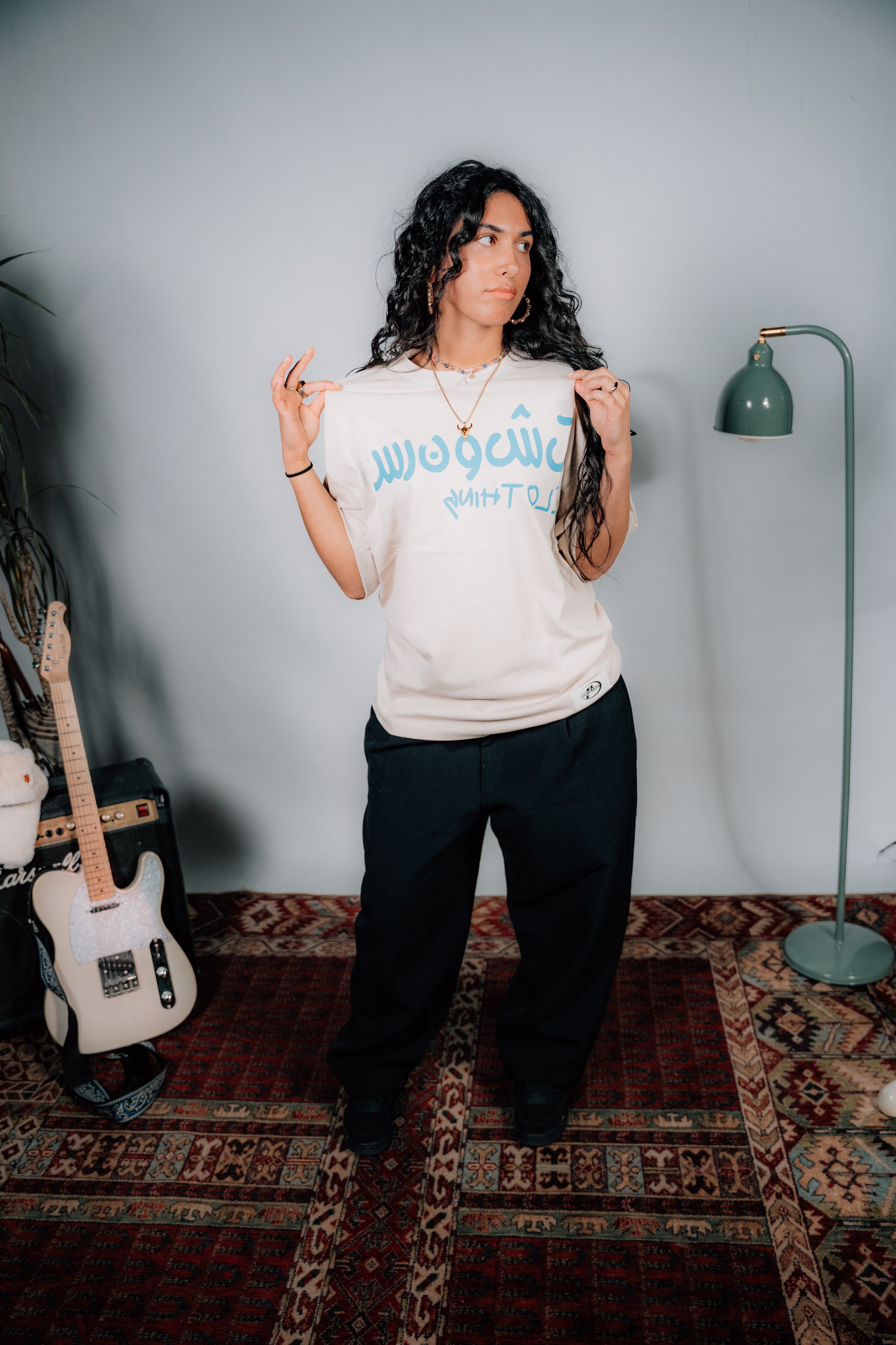 BEIGE BREEZE T-SHIRT