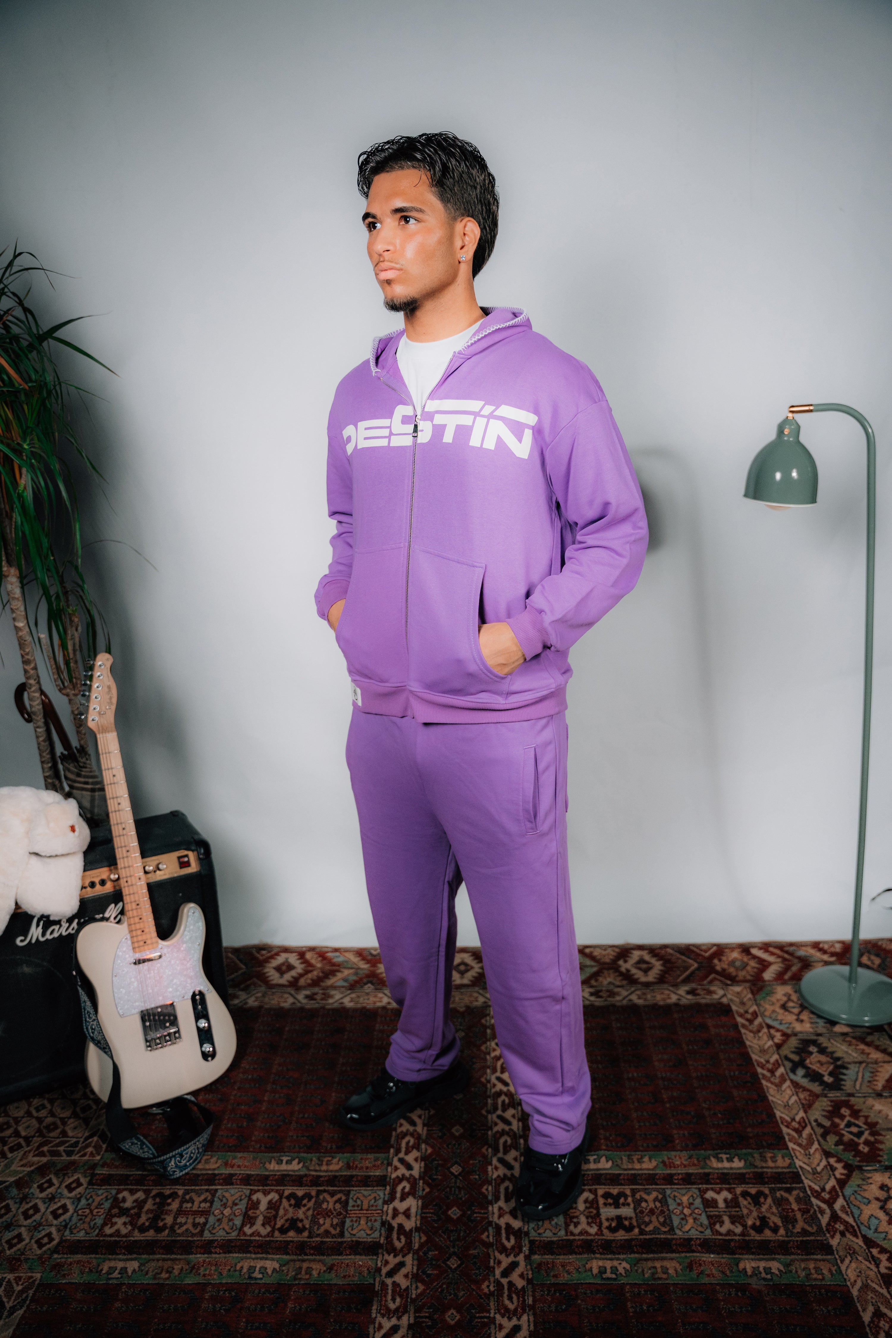 PURPLE ORCHIDE TRACKSUIT
