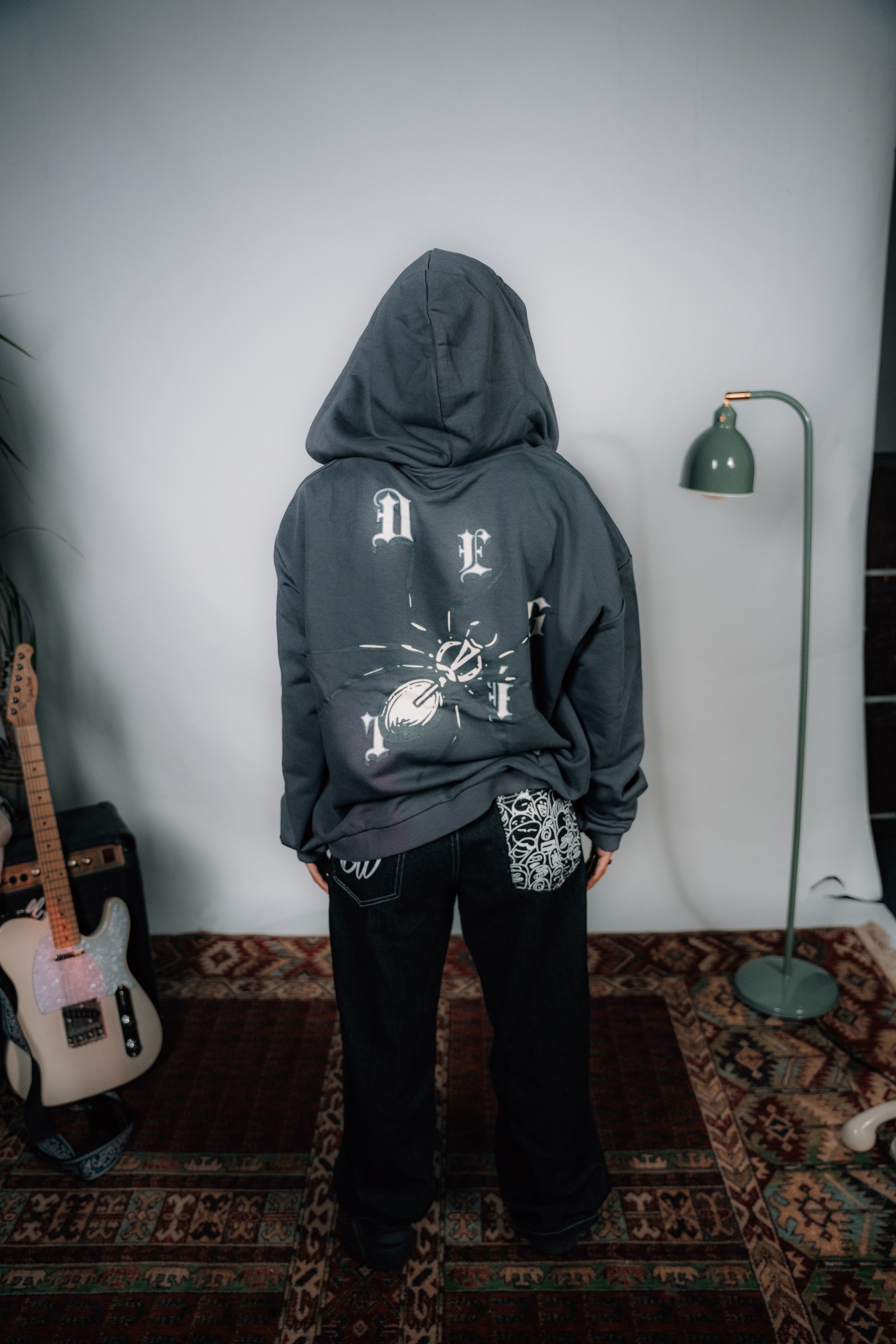„I CAN’T FIX US“ zip-hoodie
